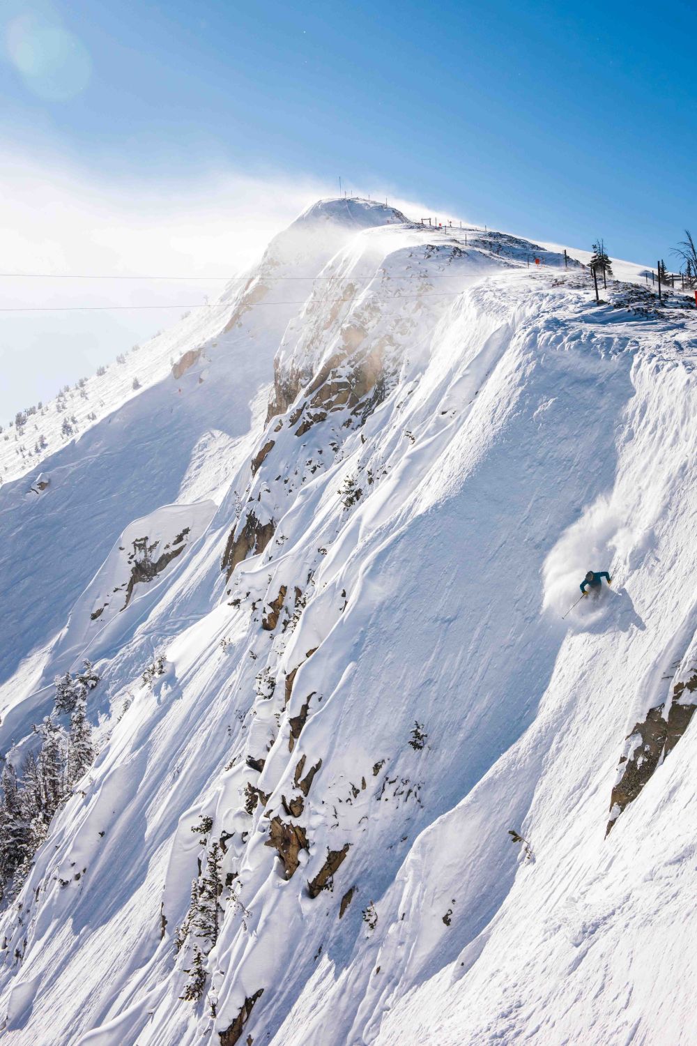 Yellowstone Club, Montana Ski Trail Map Men's Base Layers